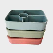 Load image into Gallery viewer, Silicone bento school lunchbox - 5 compartment
