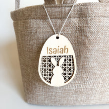 Load image into Gallery viewer, Easter basket & customised name tag