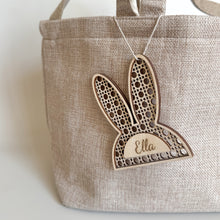 Load image into Gallery viewer, Easter basket & customised name tag