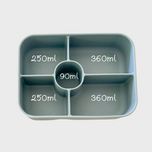 Load image into Gallery viewer, Silicone bento school lunchbox - 5 compartment