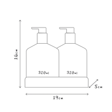 Load image into Gallery viewer, Hair & Body Wash & Lotion Duo | Gentle Pear 320ml