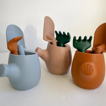 Load image into Gallery viewer, three silicone garden sets in Hydrangea, Peony, and Terracotta colours