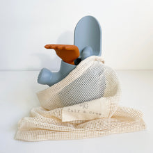 Load image into Gallery viewer, Hydrangea silicone garden set inside the cotton net bag