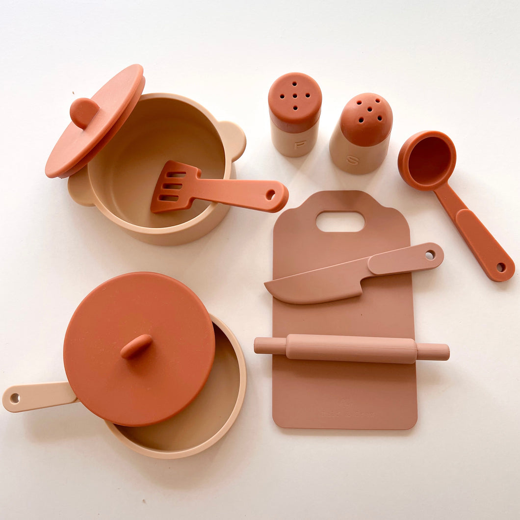 Silicone Kitchen toy set