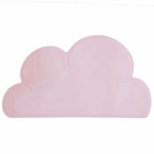 Load image into Gallery viewer, blush pink silicone cloud placemat
