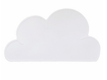 Load image into Gallery viewer, white silicone cloud placemat
